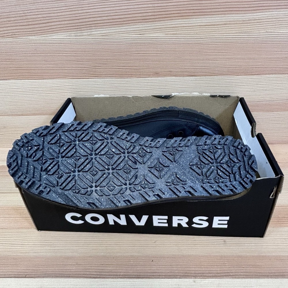 Converse Chuck Taylor All Star City Trek Black Waterproof Boot A04481C Men 10.5 - Picture 6 of 7